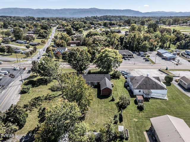 1021 Tusculum Blvd, Greeneville, TN 37745 - drone / aerial view featuring a mountain view