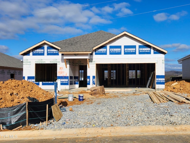 view of property under construction