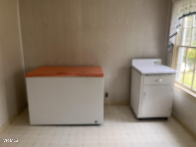 view of laundry room