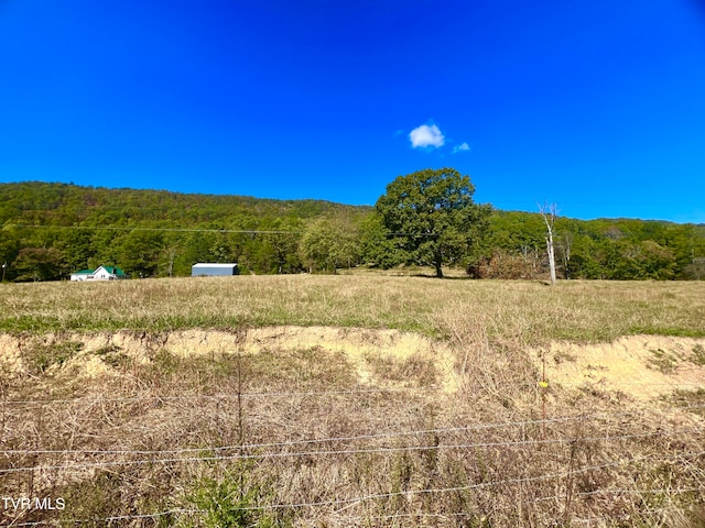 view of nature with a rural view