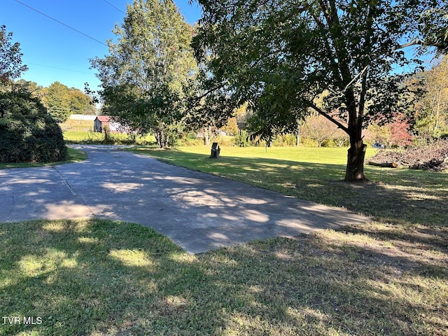 view of road