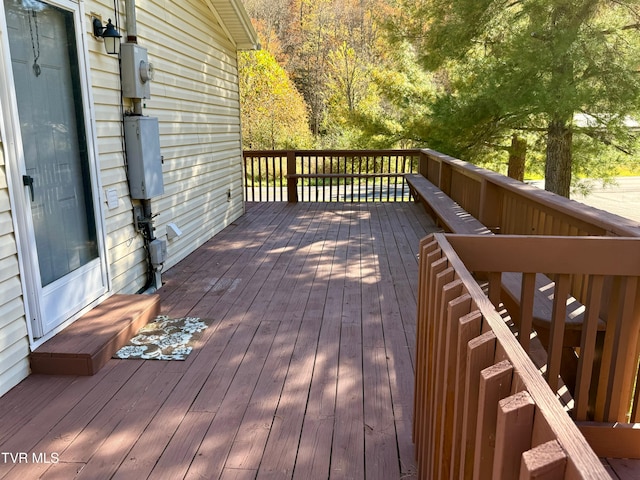 4527 Dorchester Rd, Norton, VA 24273 - view of deck