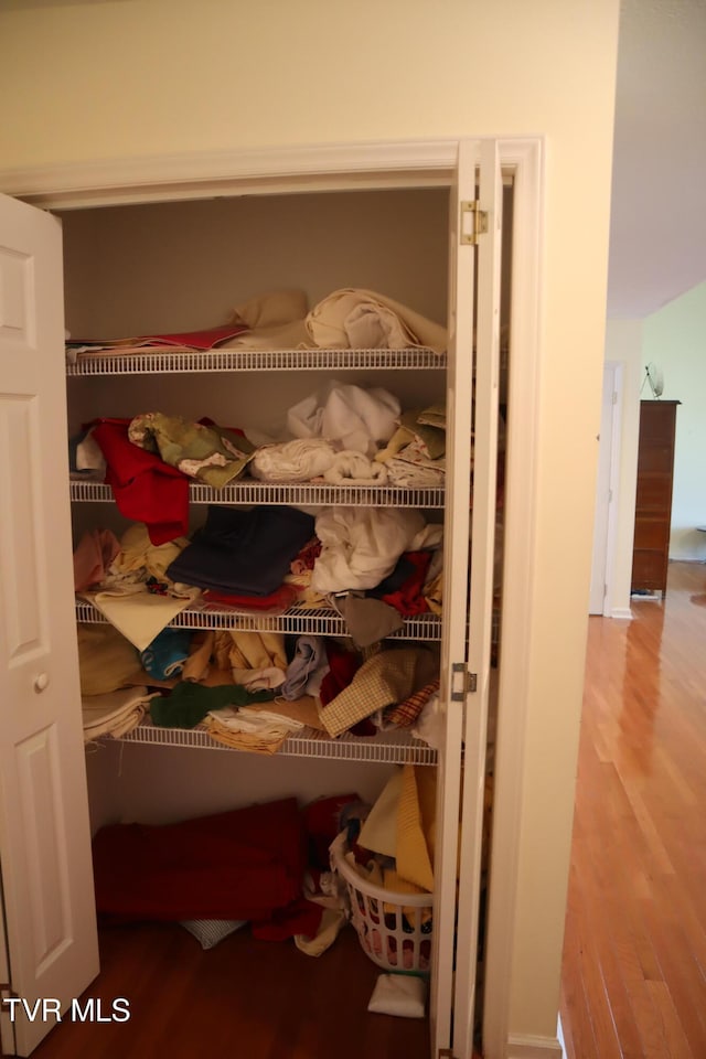 view of closet