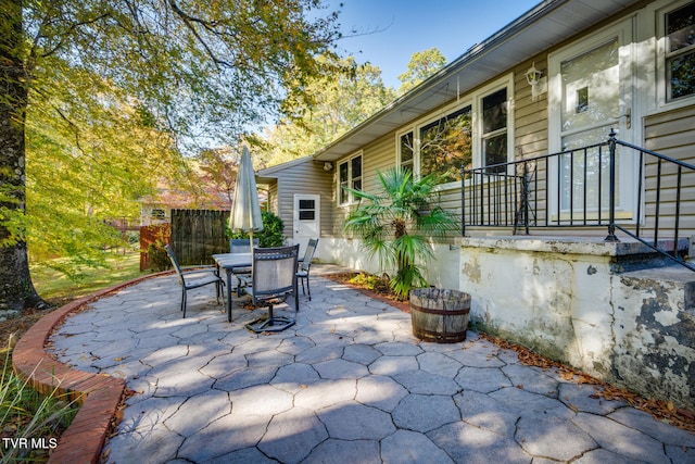 view of patio