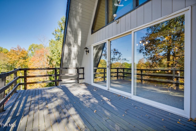 view of deck