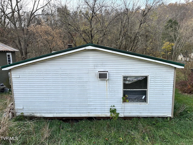 view of property exterior