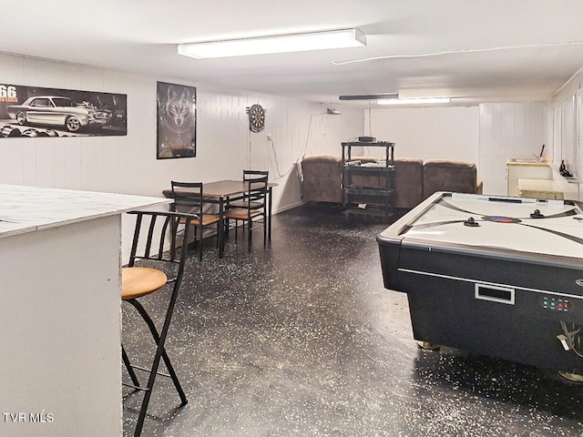 view of game room