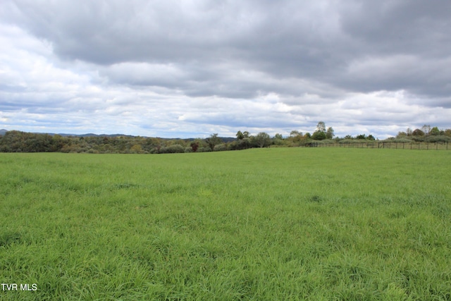 view of nature featuring a rural view