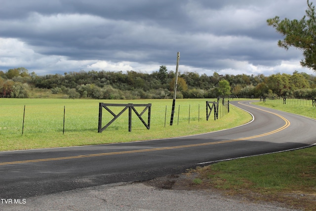 view of road