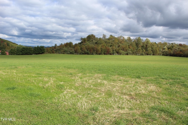 view of nature featuring a rural view