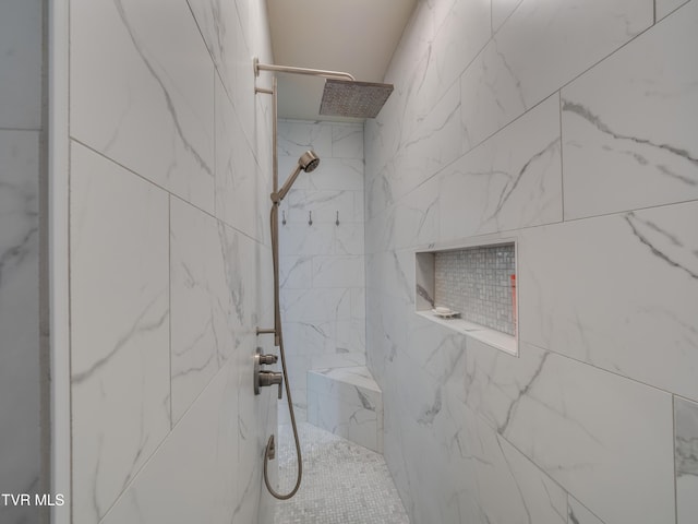 175 Deer Ridge Ct, Butler, TN 37640 - bathroom with a tile shower
