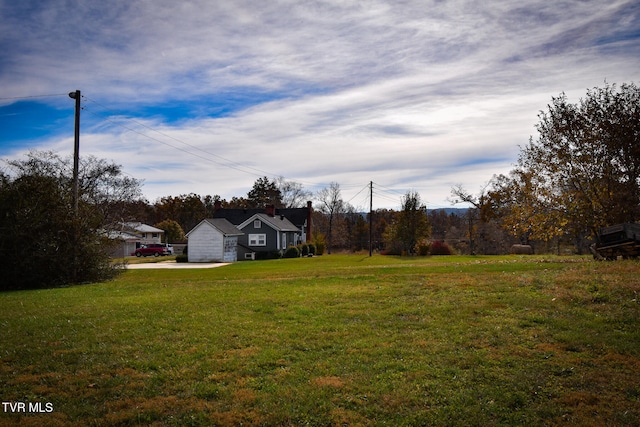 view of yard