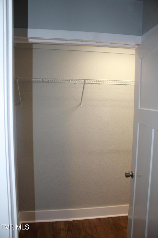 view of closet