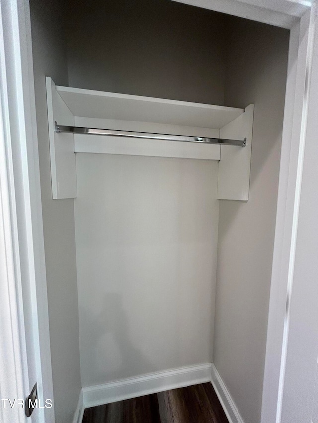 view of closet