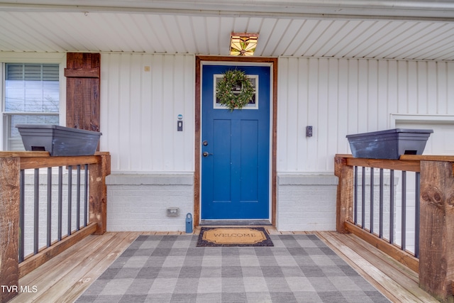 view of property entrance