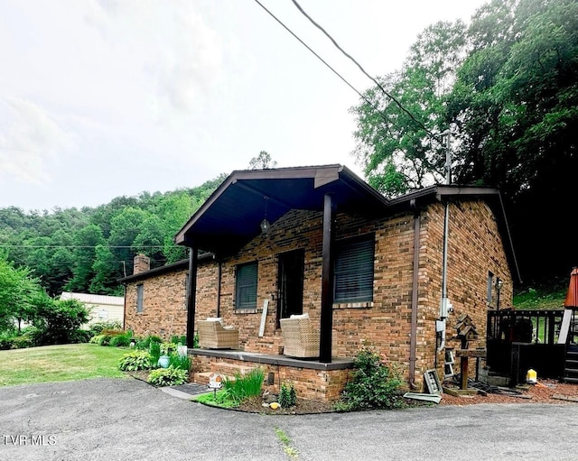 view of property exterior