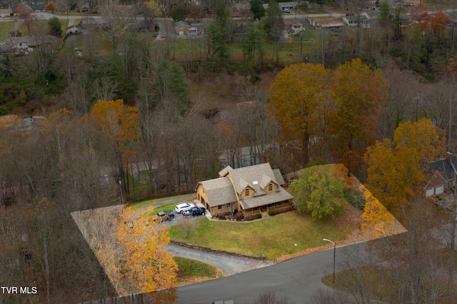 aerial view