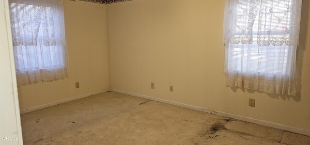 20286 Shadowood Cir, Meadowview, VA 24361 - empty room featuring carpet and baseboards