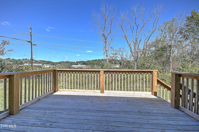 view of deck