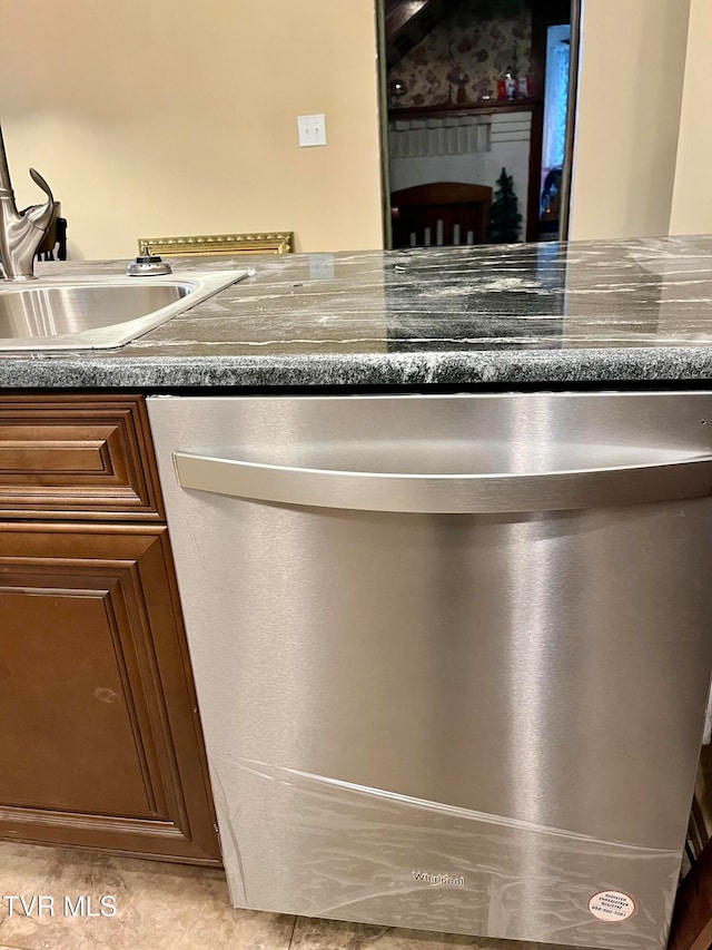 kitchen featuring sink and stainless steel dishwasher