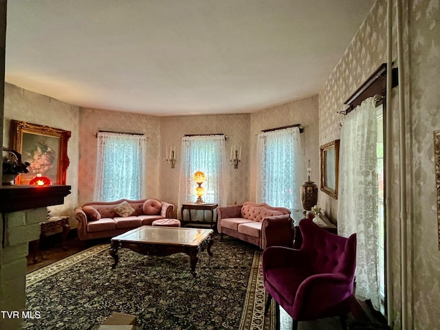 view of living room