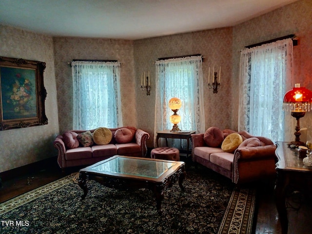 view of living room