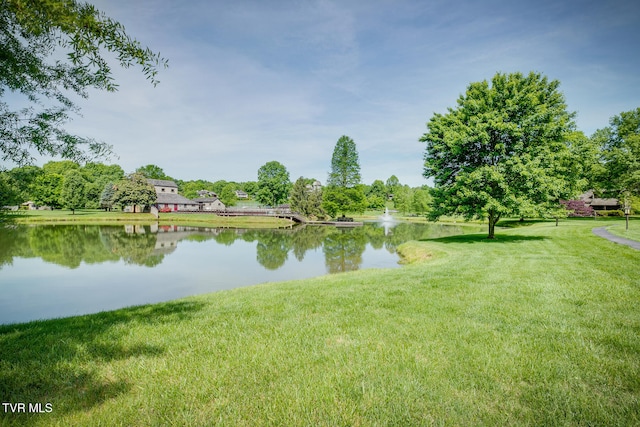 property view of water