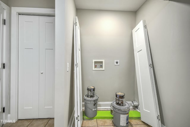 bathroom featuring tile patterned floors