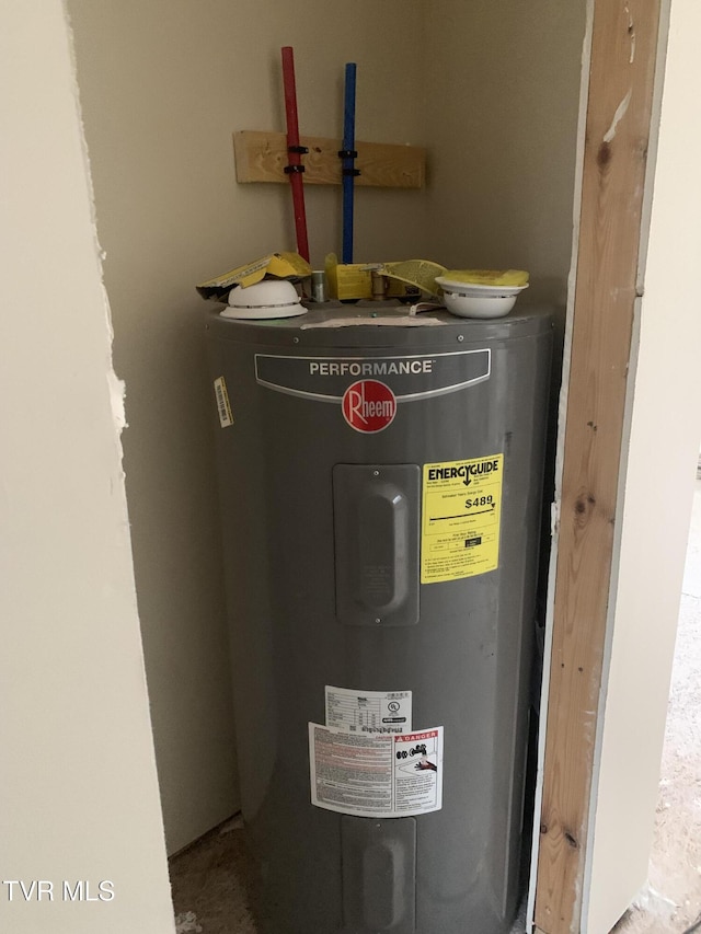 utilities with electric water heater