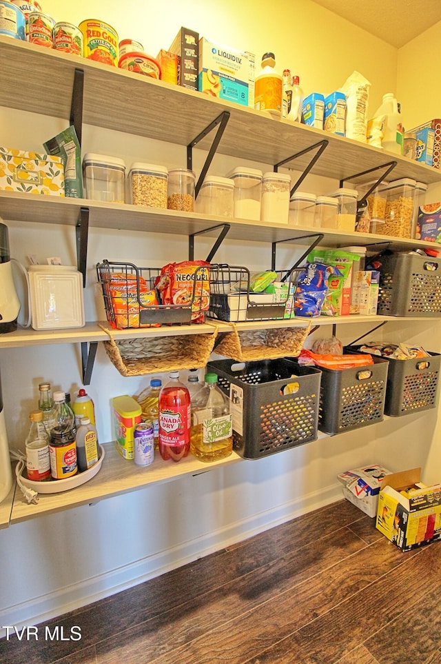 view of pantry