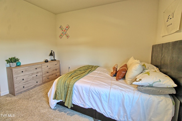 bedroom featuring carpet floors