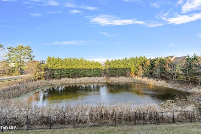 property view of water