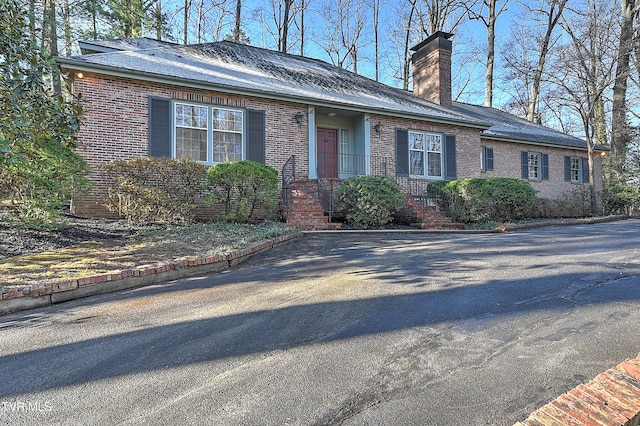 view of ranch-style home