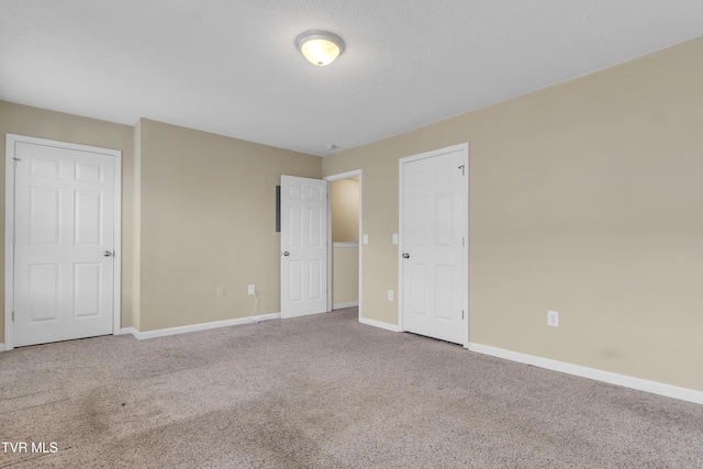 interior space with carpet flooring