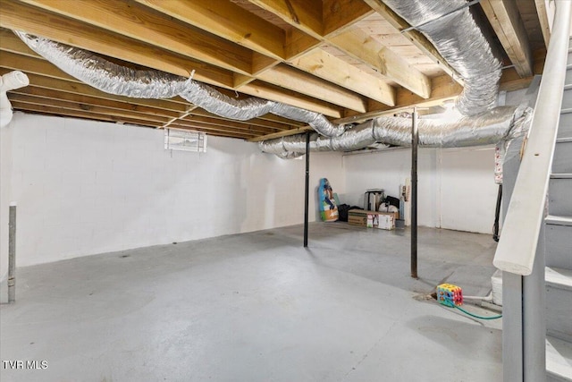 311 Dry Fork Rd, Del Rio, TN 37727 - view of unfinished below grade area