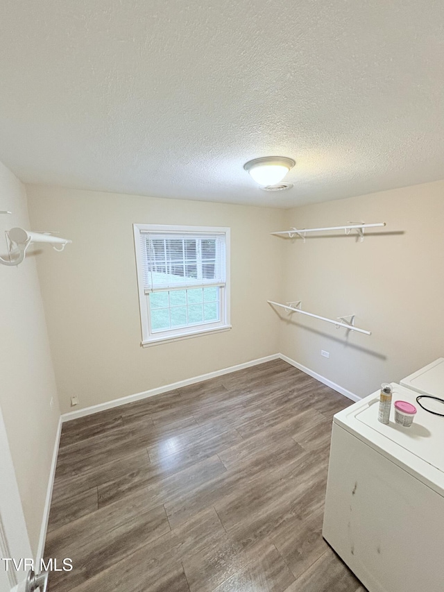 311 Dry Fork Rd, Del Rio, TN 37727 - spacious closet featuring wood finished floors and washer / clothes dryer