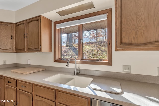 kitchen with sink