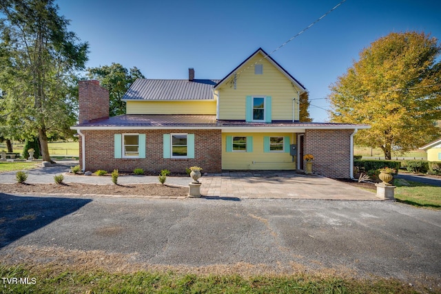 view of rear view of house