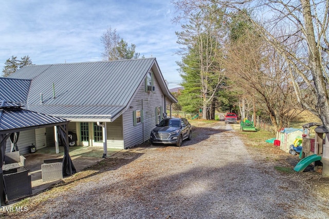 view of home's exterior