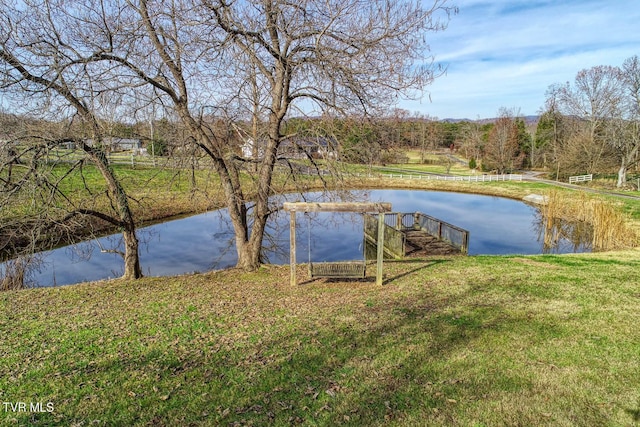 property view of water