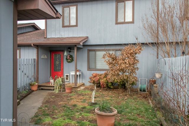 view of entrance to property