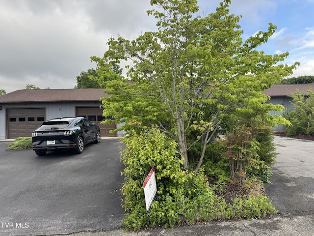91 Tulip Grove Cir Unit 6, Bristol, TN 37620 - obstructed view of property with asphalt driveway and roof with shingles