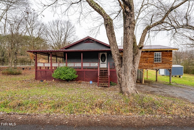 view of front of house