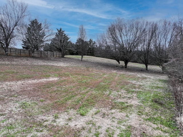 view of yard featuring a rural view