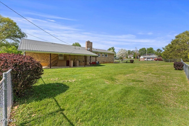 212 Mayflower Rd, Johnson City, TN 37601 - view of yard featuring a fenced backyard