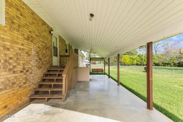 212 Mayflower Rd, Johnson City, TN 37601 - view of patio with fence