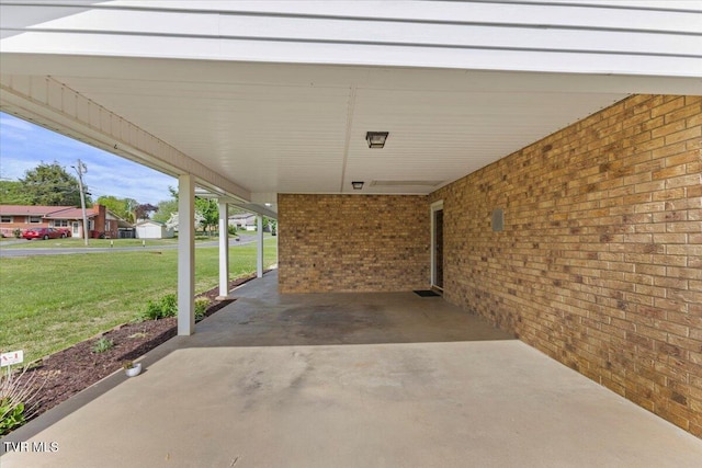 212 Mayflower Rd, Johnson City, TN 37601 - view of patio / terrace with a carport