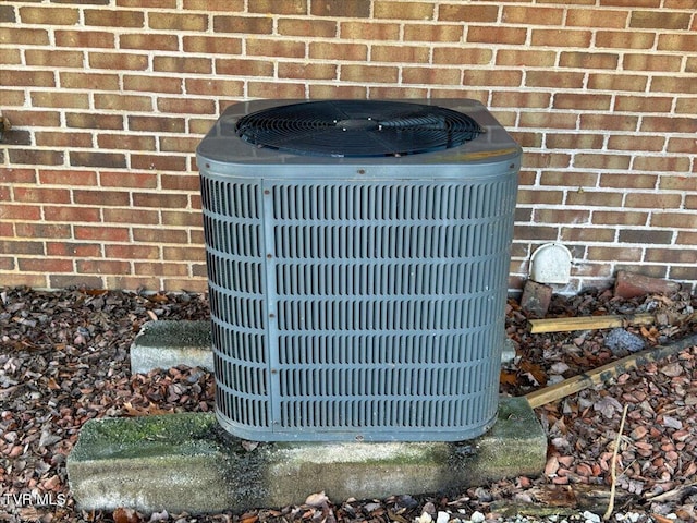 exterior details featuring cooling unit