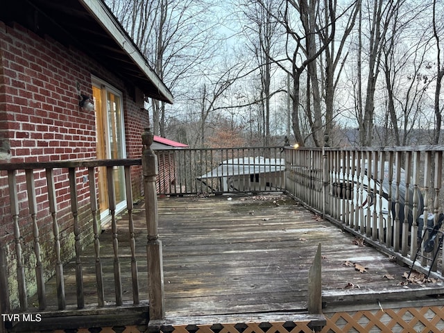 view of deck