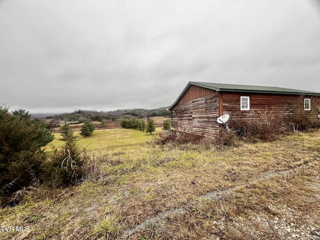 view of side of property